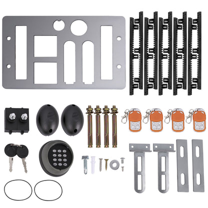 Skjutportsöppnare Automatisk skjutport 1800 KG 4 Fjärr- & APP-kontroll