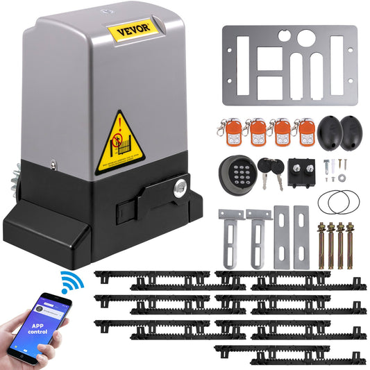 Sliding Gate Opener Automatic Sliding Gate 1800 KG 4 Remote &amp; APP Control