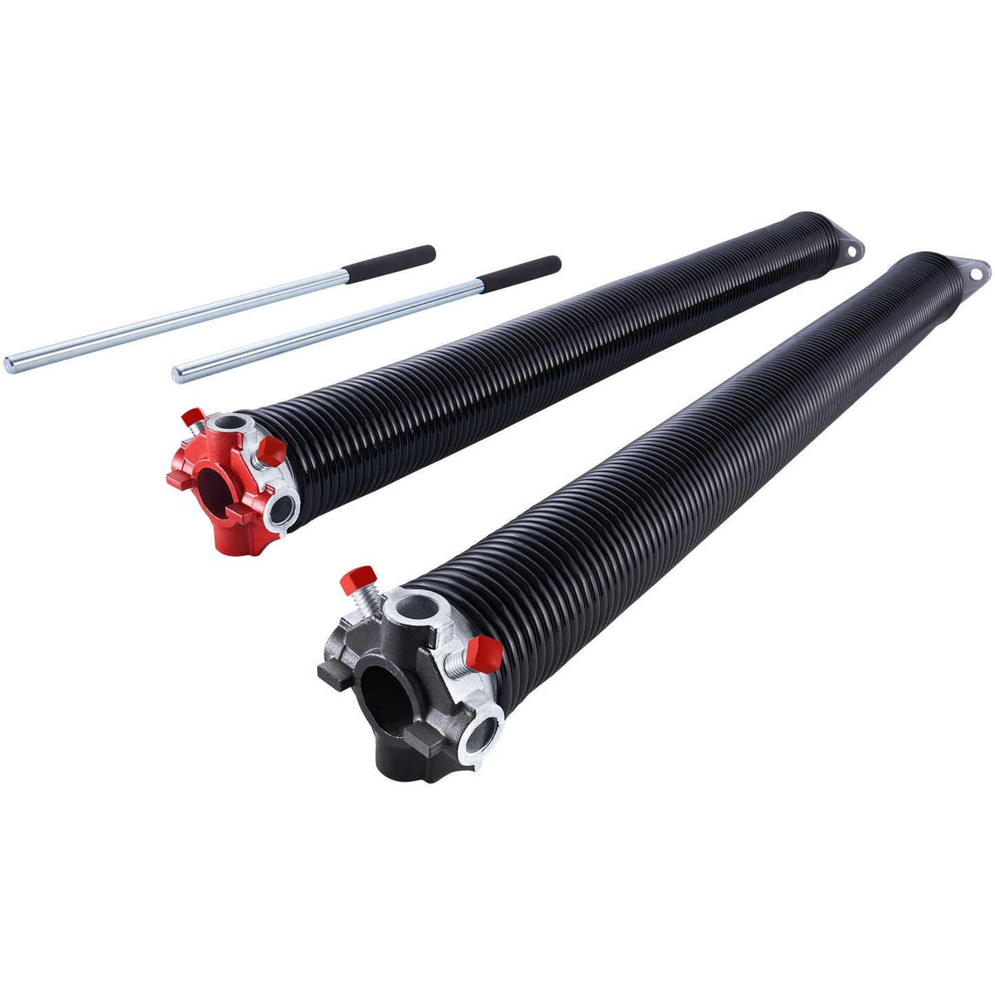 Garage Door Torsion Springs Pair 0.234 x 2 x 28 Inch with Winding Bars