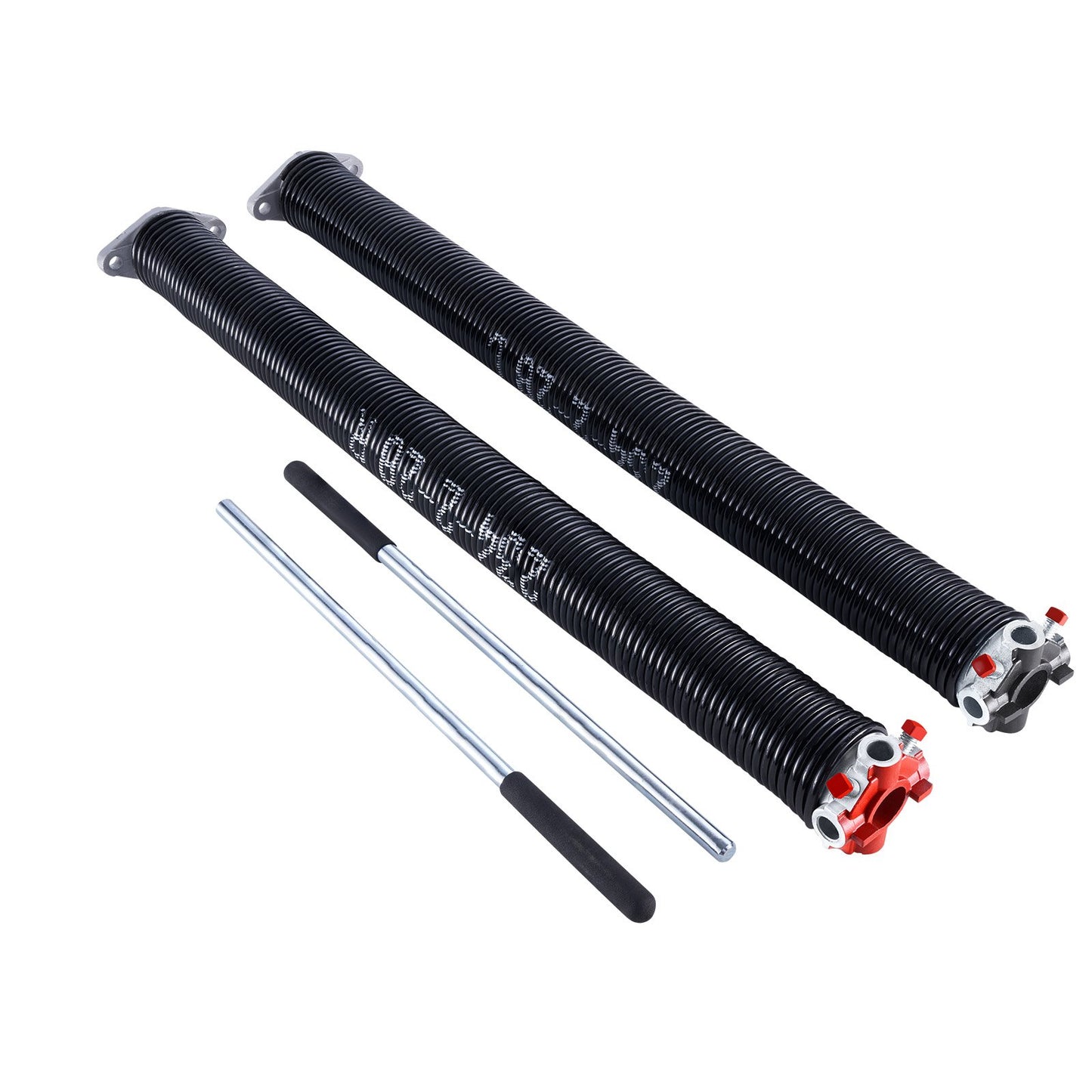 Garage Door Torsion Springs Pair 0.234 x 2 x 28 Inch with Winding Bars