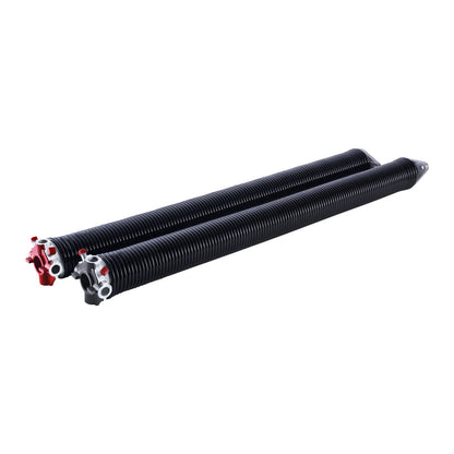 Garage Door Torsion Springs Pair 0.234 x 2 x 28 Inch with Winding Bars