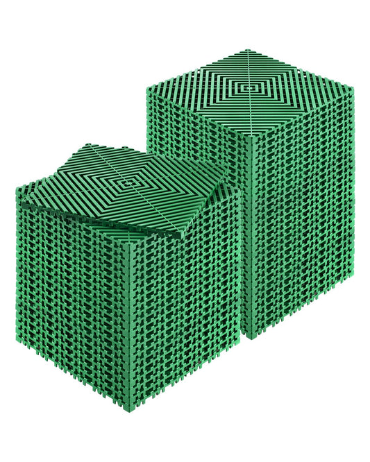 Interlocking Dräneringsmatta Dräneringskudde 12" x 12" Modular Golvplattor