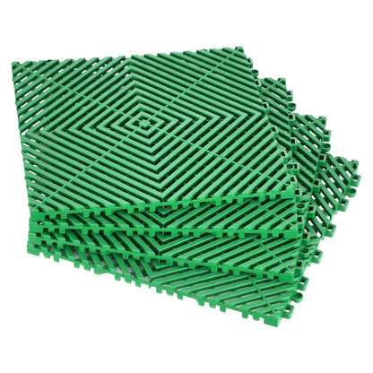 Interlocking Dräneringsmatta Dräneringskudde 12" x 12" Modular Golvplattor
