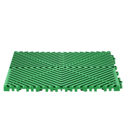 Interlocking Dräneringsmatta Dräneringskudde 12" x 12" Modular Golvplattor