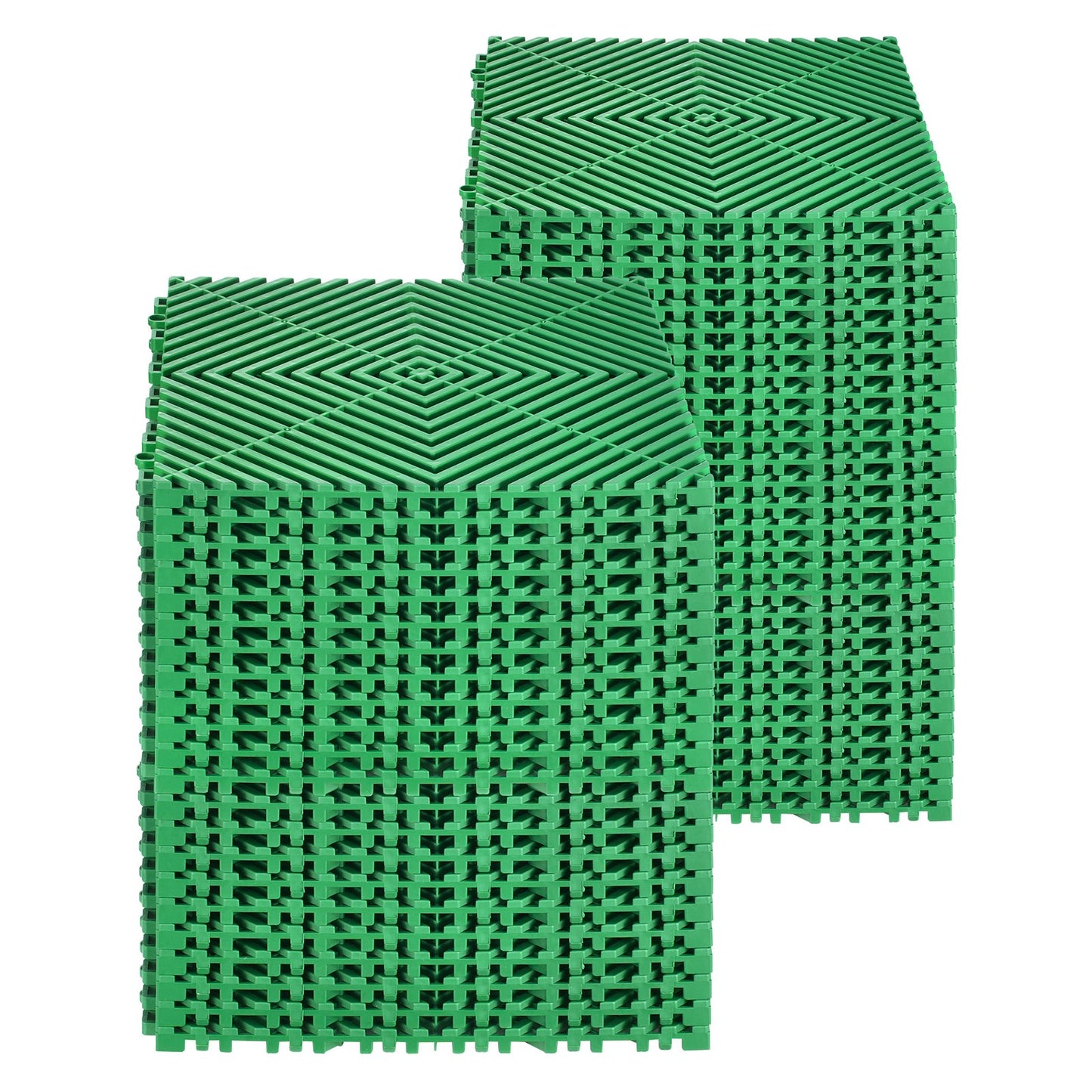 Interlocking Dräneringsmatta Dräneringskudde 12" x 12" Modular Golvplattor