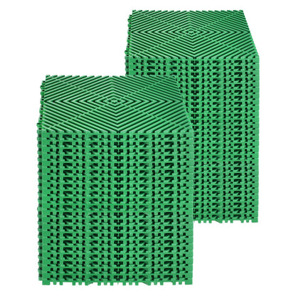 Interlocking Dräneringsmatta Dräneringskudde 12" x 12" Modular Golvplattor
