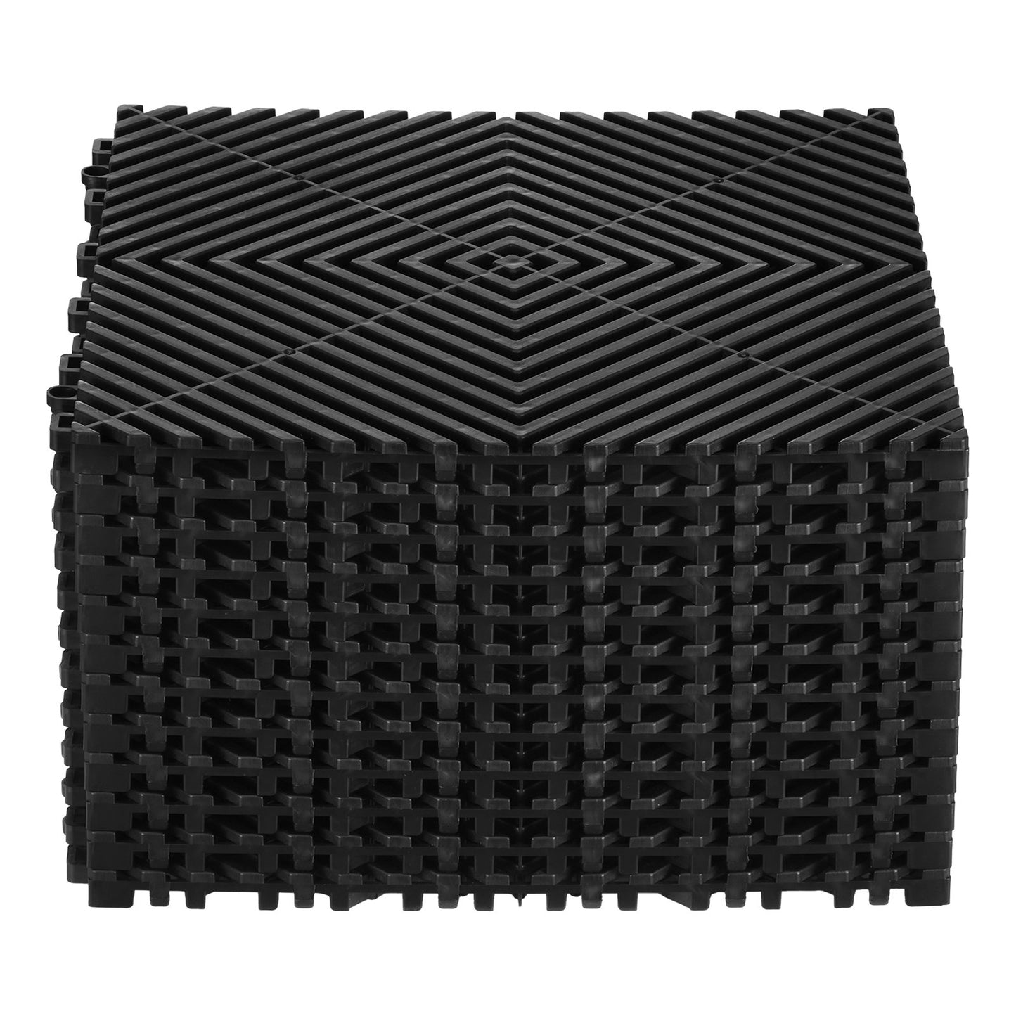 Drainage Mat Modular Interlocking Pad 12" x 12" Drainage Floor Tile