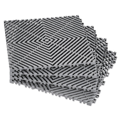 Modular Dräneringsmatta Sammankopplande golvplattor 12" x 12" Dräneringskudde