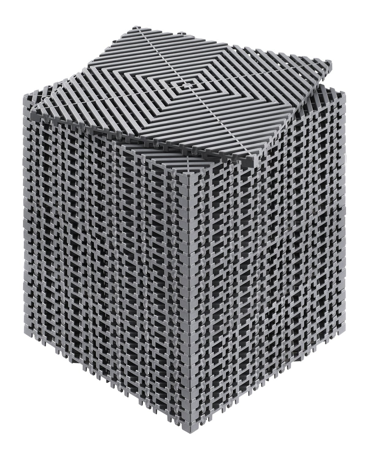 Dräneringsmatta Dräneringsgolvplatta 12" x 12" Modulär sammankopplande kudde