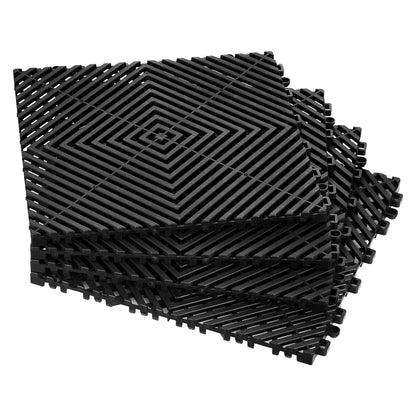 Dräneringsmatta Modular Golvplattor 12" x 12" Sammankopplande dräneringskudde