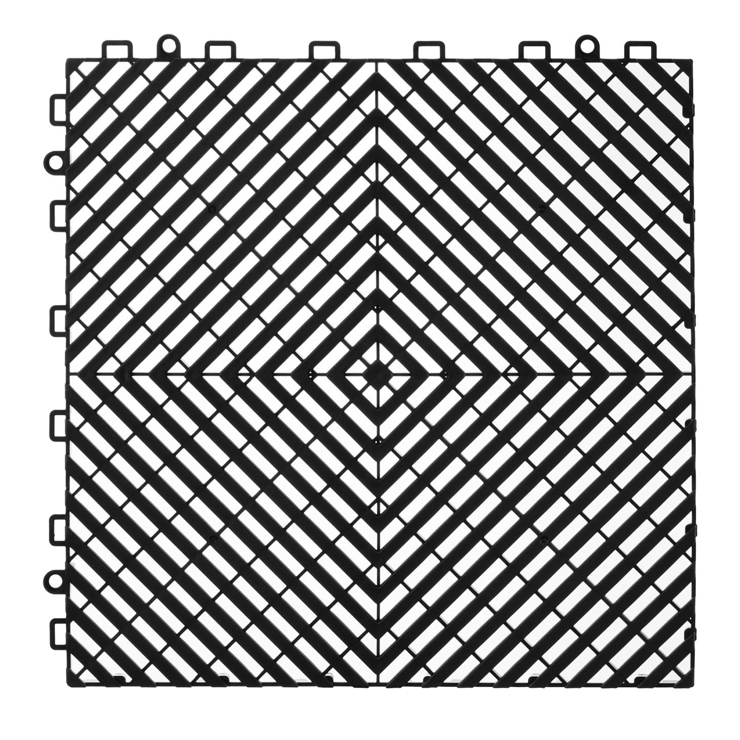 Dräneringsmatta Modular Golvplattor 12" x 12" Sammankopplande dräneringskudde