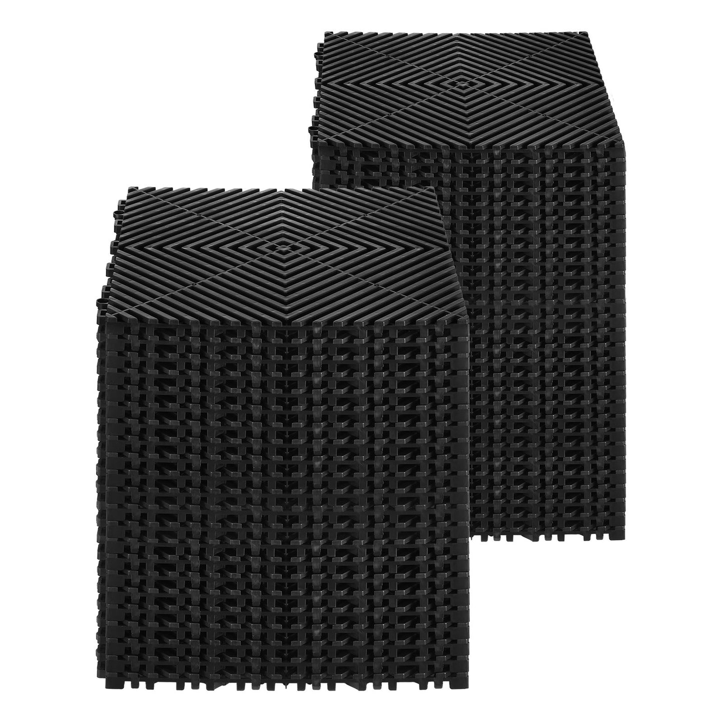 Dräneringsmatta Modular Golvplattor 12" x 12" Sammankopplande dräneringskudde