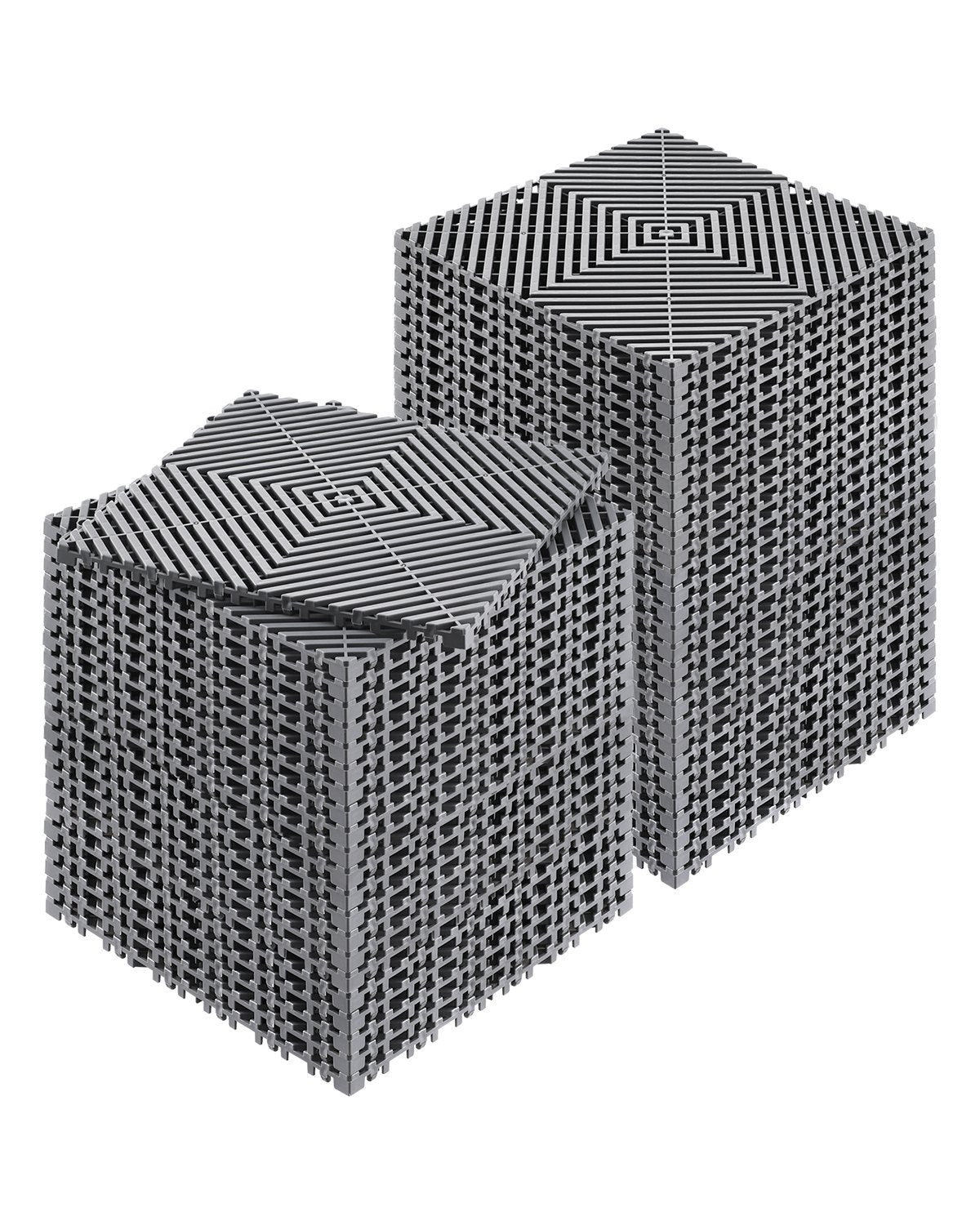 Dräneringsmatta Sammankopplande Dräneringskudde 12" x 12" Modular Golvplattor