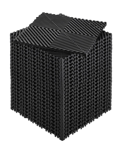 Dräneringsmatta Modular Interlocking Matt 12" x 12" Dräneringsgolvplattor