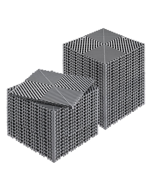 Dräneringsmatta Dräneringsgolvmatta 12” x 12” Modulär sammankopplande kudde