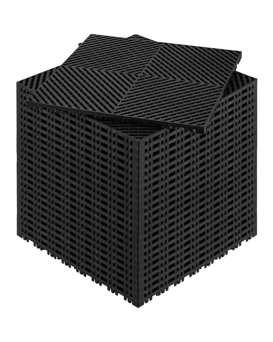 Drainage mat modular interlocking pad 15.7” x 15.7” drainage pad
