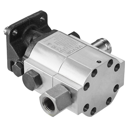 Hydraulisk vedklyvningspump, 13GPM, 2-stegs 3000PSI vedklyvpump, 1'' Inlopp 1/2'' NPT-utlopp 3600 RPM Hydraulisk växelpump i aluminium, för små motormontering vedklyvare Snöplog