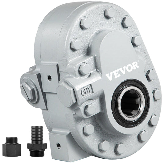 Hydraulikpumpe 16,6 GPM Hydraulikmotor 540 U/min Holzspalter 2500 PSI Hydraulikspalter SAE 12 Auslassanschluss Hydraulikpumpe für Holzspalter für LKW-Hebebühne, Scherenbühne, Muldenkipper