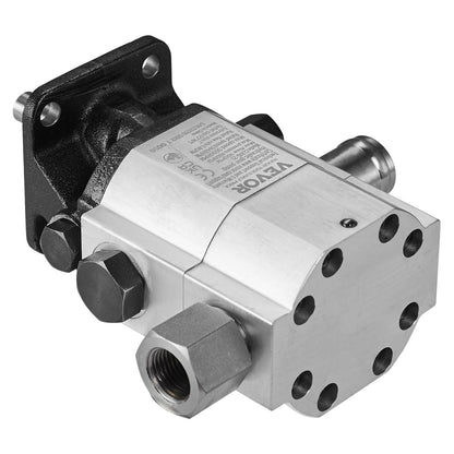 Hydraulisk vedklyvningspump, 16GPM, 2-stegs 4000PSI vedklyvpump, 1'' Inlopp 1/2'' NPT-utlopp 3600 rpm Hydraulisk växelpump i aluminium, för små motormontering vedklyvare Snöplog