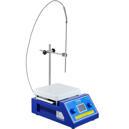 Magnetisk Omrörare Varmplatta Max 572°F/300°C Varmplatta Omrörare 0-2000 RPM