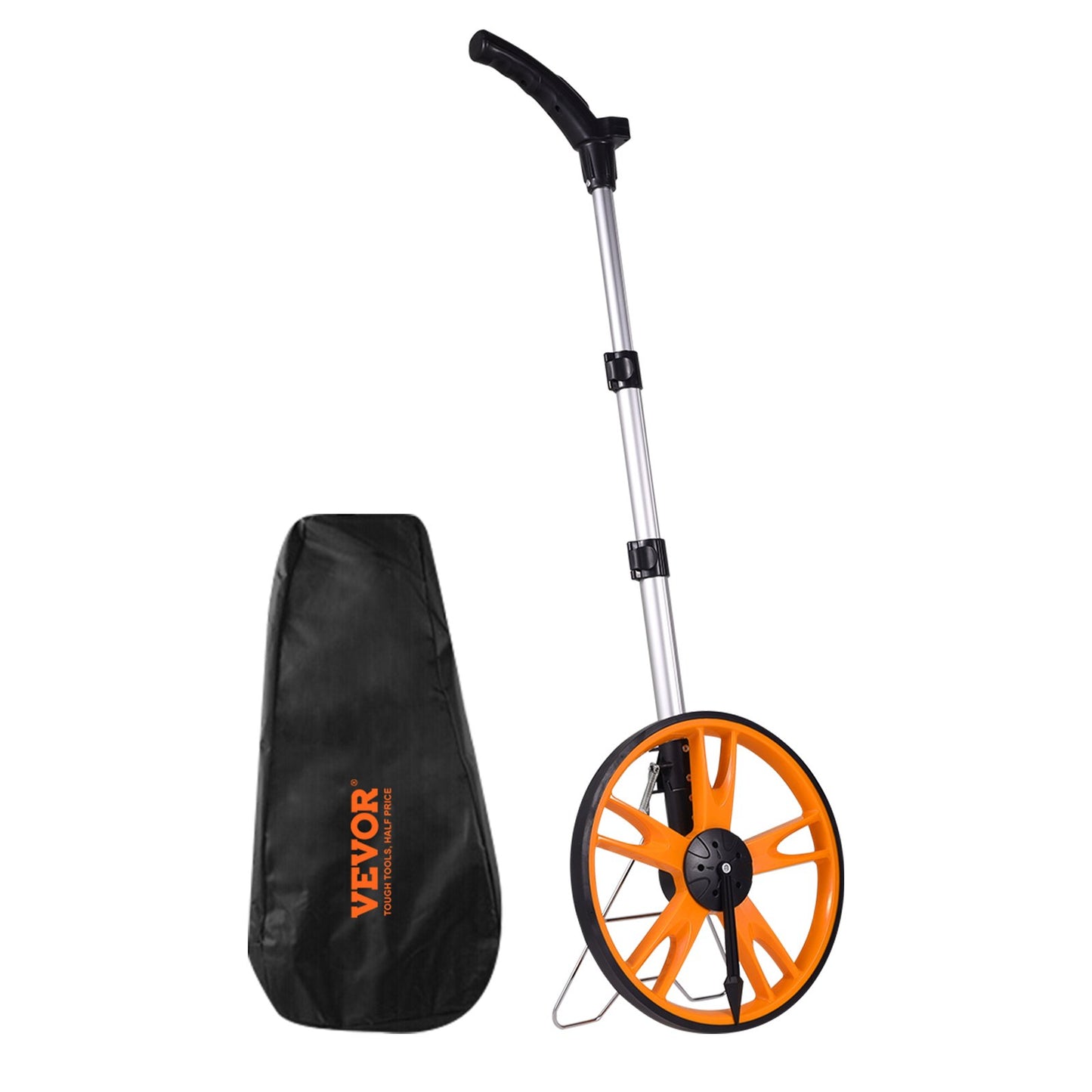 Measuring wheel 317 mm Road Runner Telescopic handle Feet/inches with bag