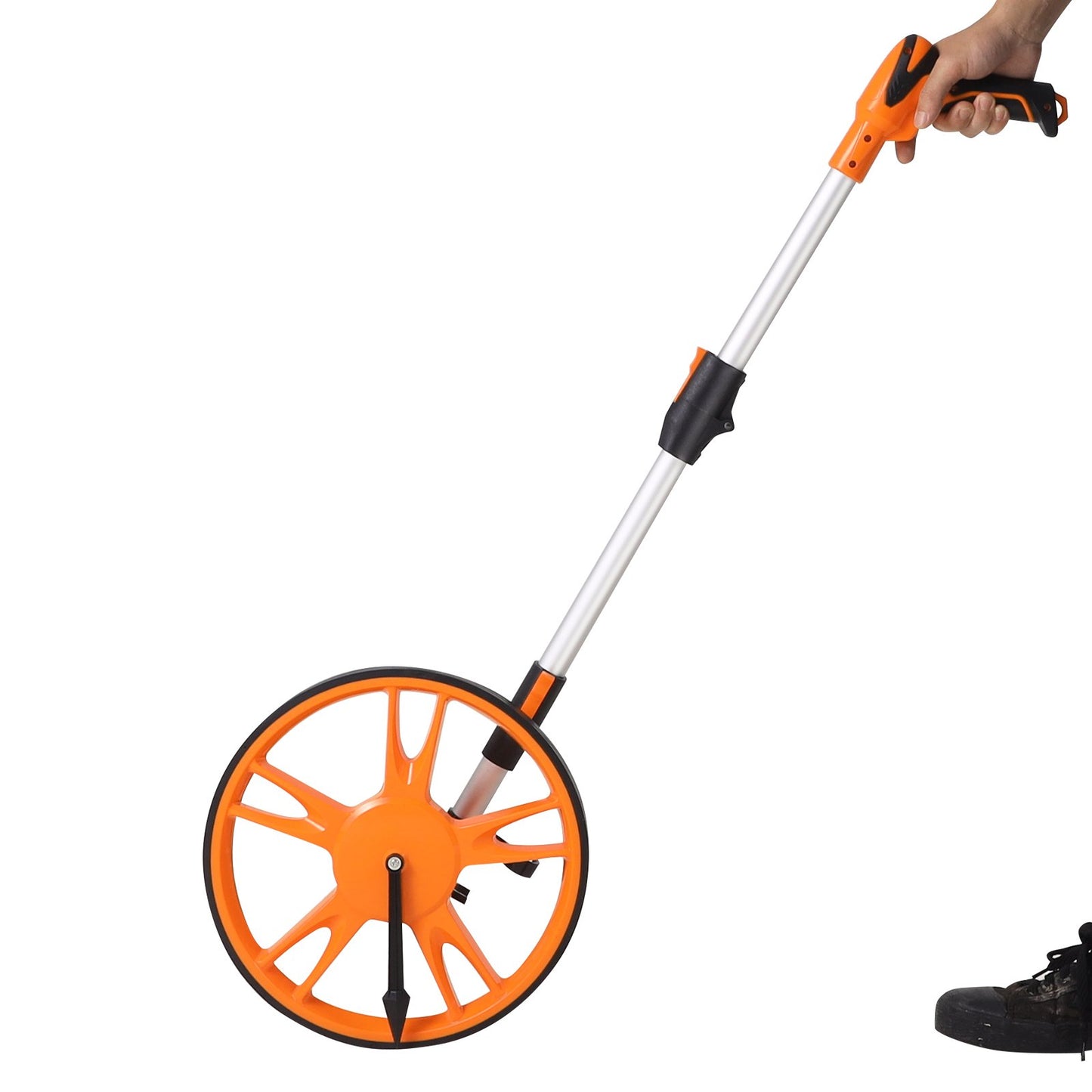 Measuring wheel 317 mm Road Runner Telescopic handle Feet/inches with bag