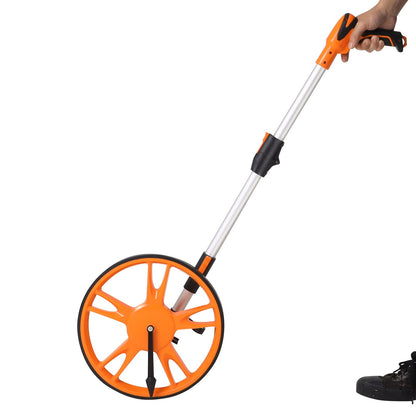 Measuring wheel 317 mm Road Runner Telescopic handle Feet/inches with bag