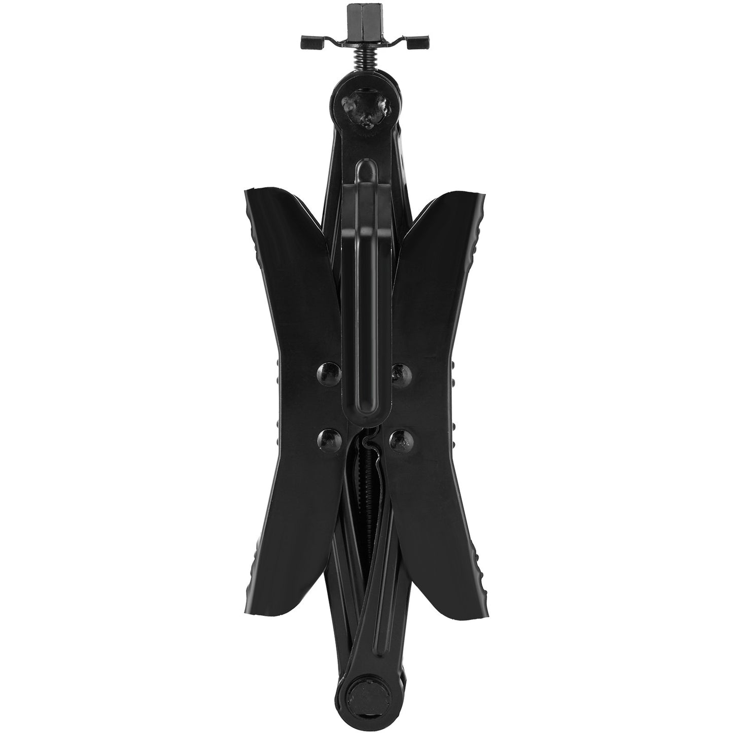 Wheel chock stabilizer 2 sets for motorhomes with ratchet wrench