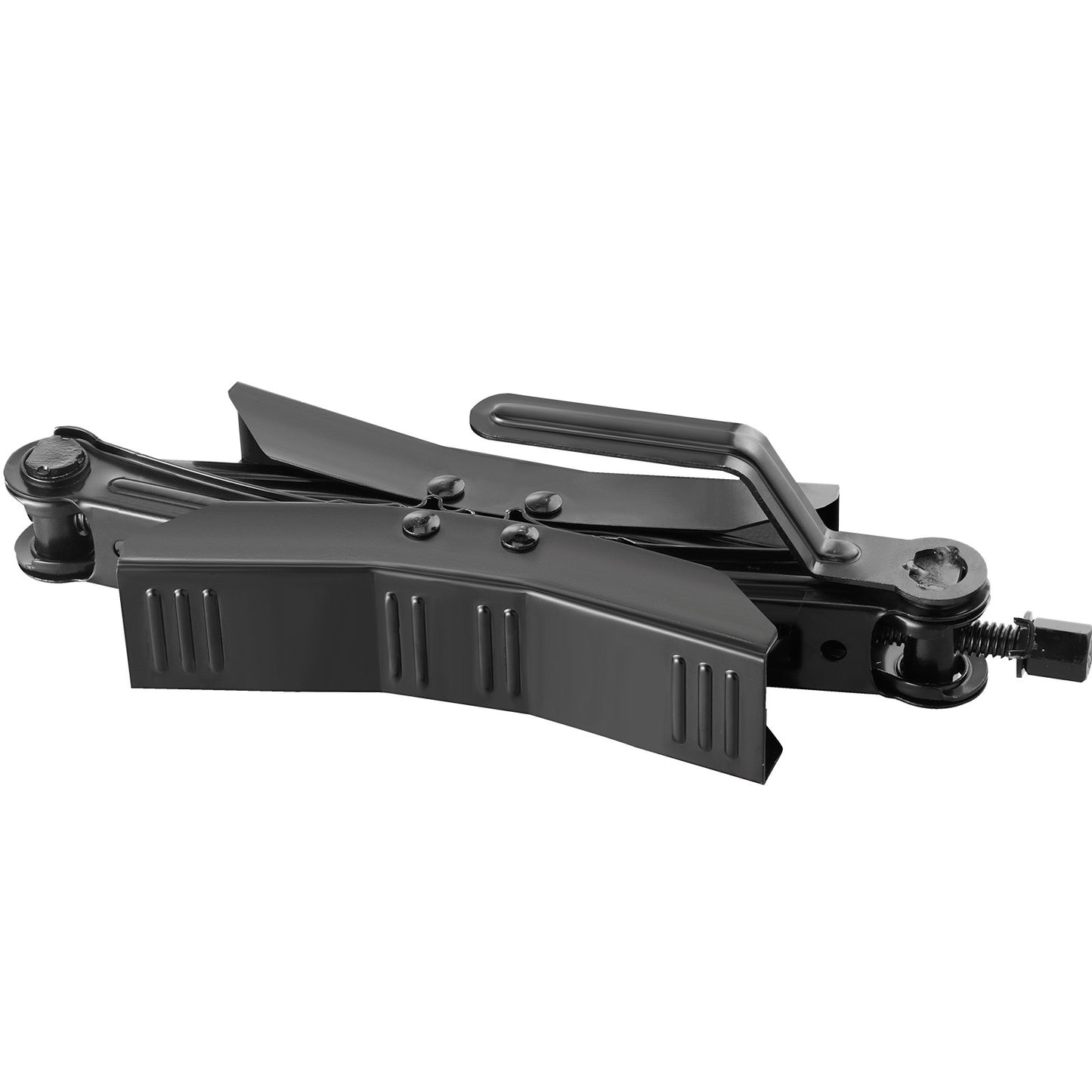 Wheel chock stabilizer 2 sets for motorhomes with ratchet wrench
