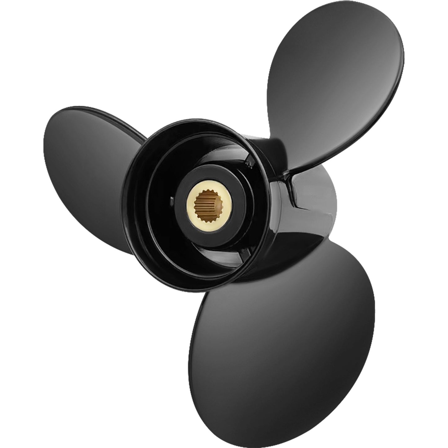 Outboard Propeller, Replaces OEM 3817468, 3-Blade 14.5\" x 19\" Aluminum Boat Propeller, Compatible with Volvo Penta SX Drive All Models, with 19 Tooth Splines, RH
