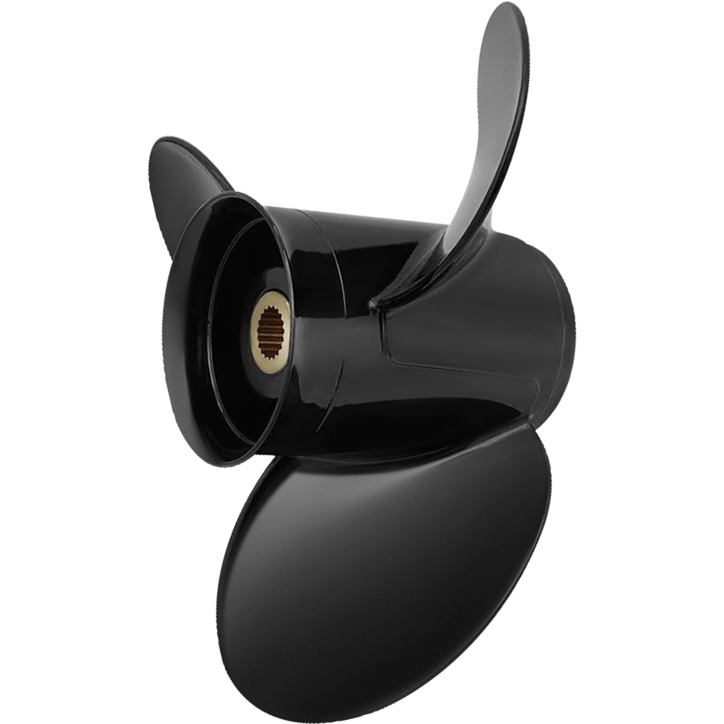 Outboard Propeller, Replaces OEM 3817468, 3-Blade 14.5\" x 19\" Aluminum Boat Propeller, Compatible with Volvo Penta SX Drive All Models, with 19 Tooth Splines, RH
