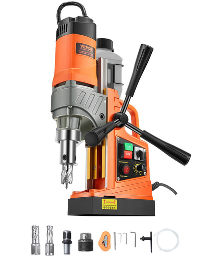 Magnetic Drill 1450W 2810 lbf Portable Mag Drill Press 1.6 in Drill Diameter