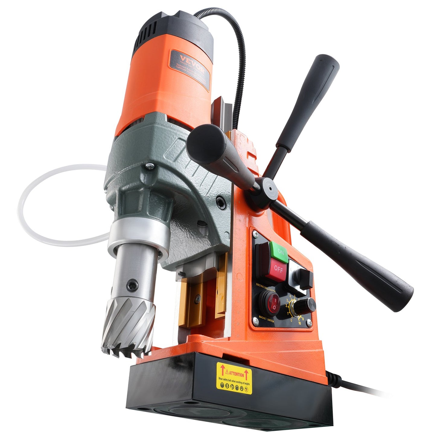 Magnetic Drill 1450W 2810 lbf Portable Mag Drill Press 1.6 in Drill Diameter