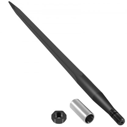 Hay Bale Spear 39 Inch Hay Fork with 3600 Pound Load Capacity for Tractor