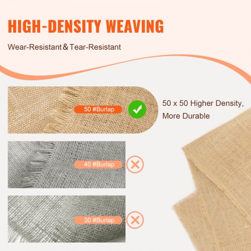 Burlap Fabric Roll Burlap Tree Wrap 36 inch x 150 feet for crafts and plants | EU