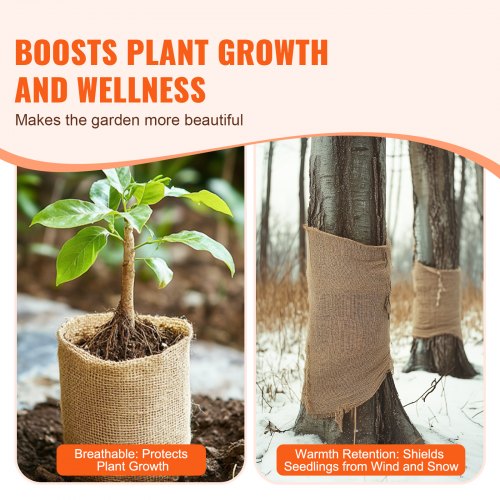 Burlap Fabric Roll Burlap Tree Wrap 36 inch x 150 feet for crafts and plants | EU