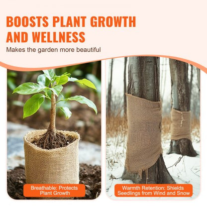 Burlap Fabric Roll Burlap Tree Wrap 36 inch x 150 feet for crafts and plants | EU