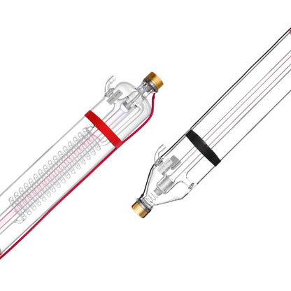 130W CO2 laserrör 65 tum / 1650 mm borosilikatglas laserskärrör
