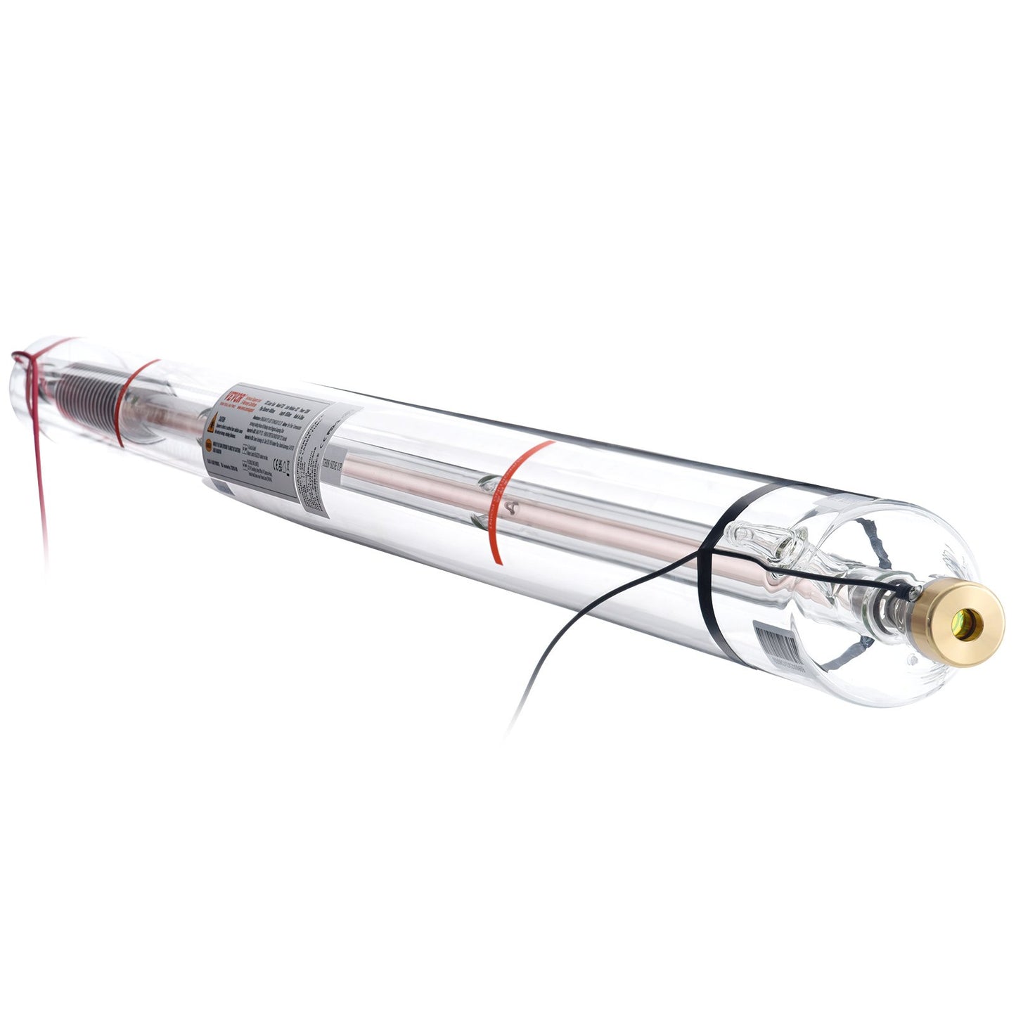 130W CO2 laserrör 65 tum / 1650 mm borosilikatglas laserskärrör