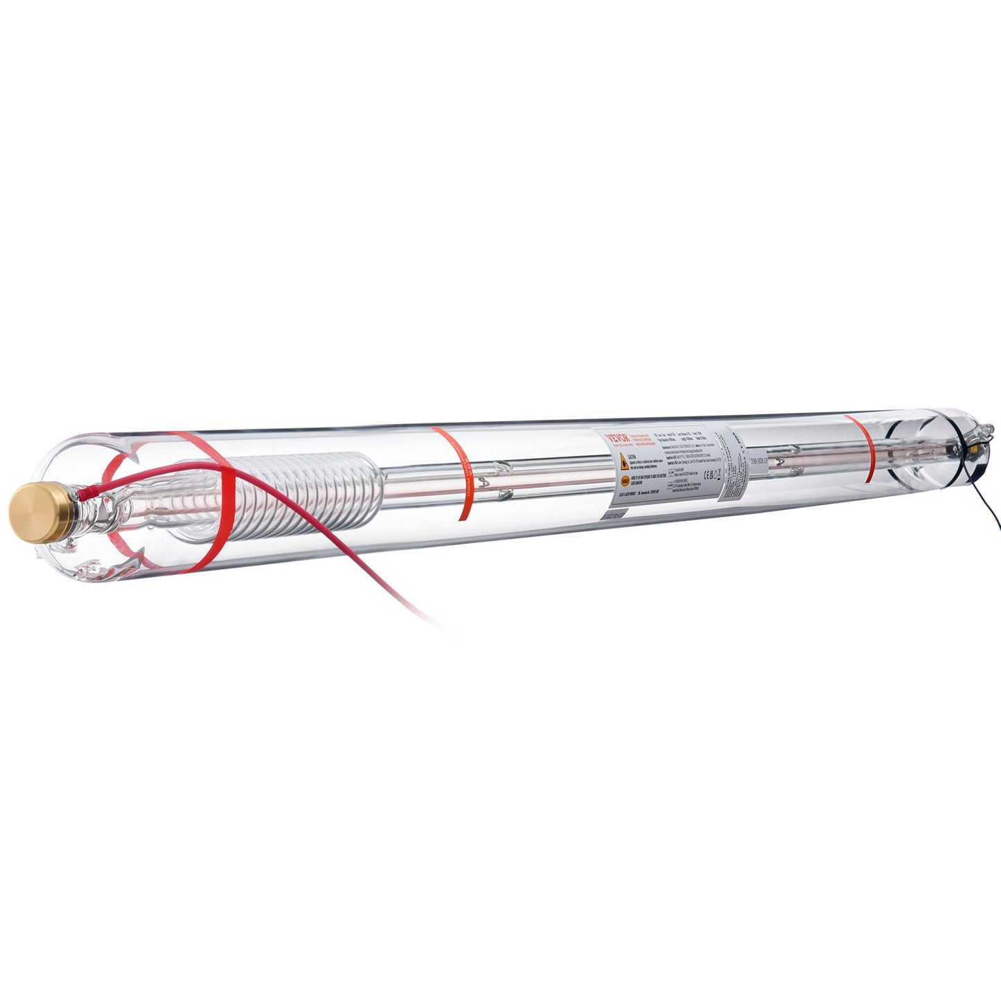 130W CO2 laserrör 65 tum / 1650 mm borosilikatglas laserskärrör