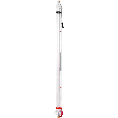 130W CO2 laserrör 65 tum / 1650 mm borosilikatglas laserskärrör
