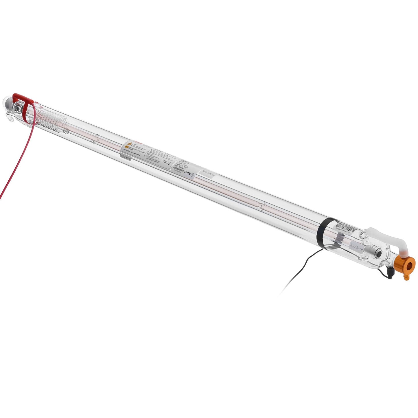 60W CO2 laser tube 49.2 inch/1250mm borosilicate glass laser cutting tube
