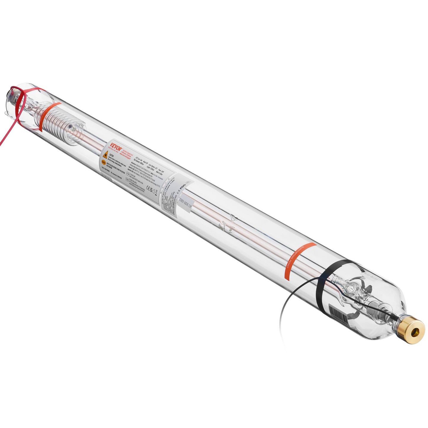 90W CO2 laserrör 49,2 tum / 1250 mm borosilikatglas laserskärrör