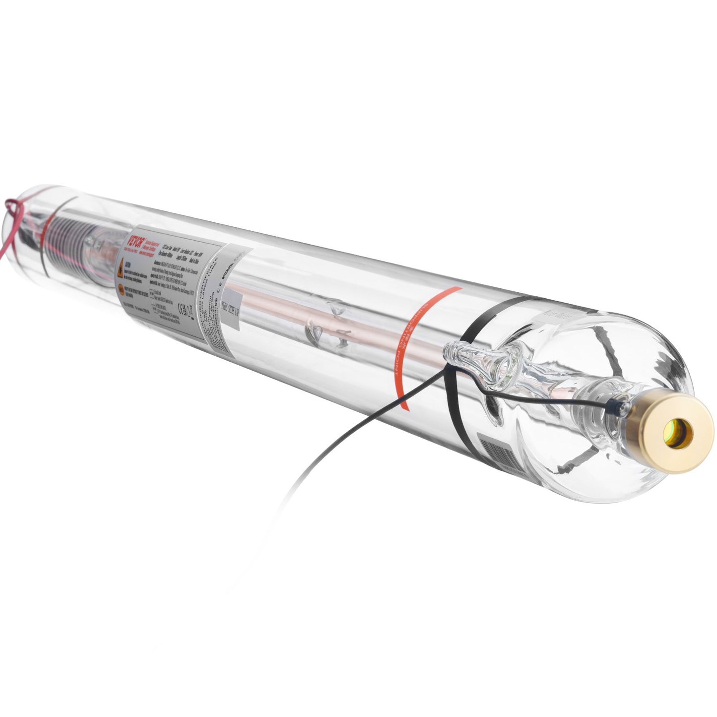 90W CO2 laserrör 49,2 tum / 1250 mm borosilikatglas laserskärrör