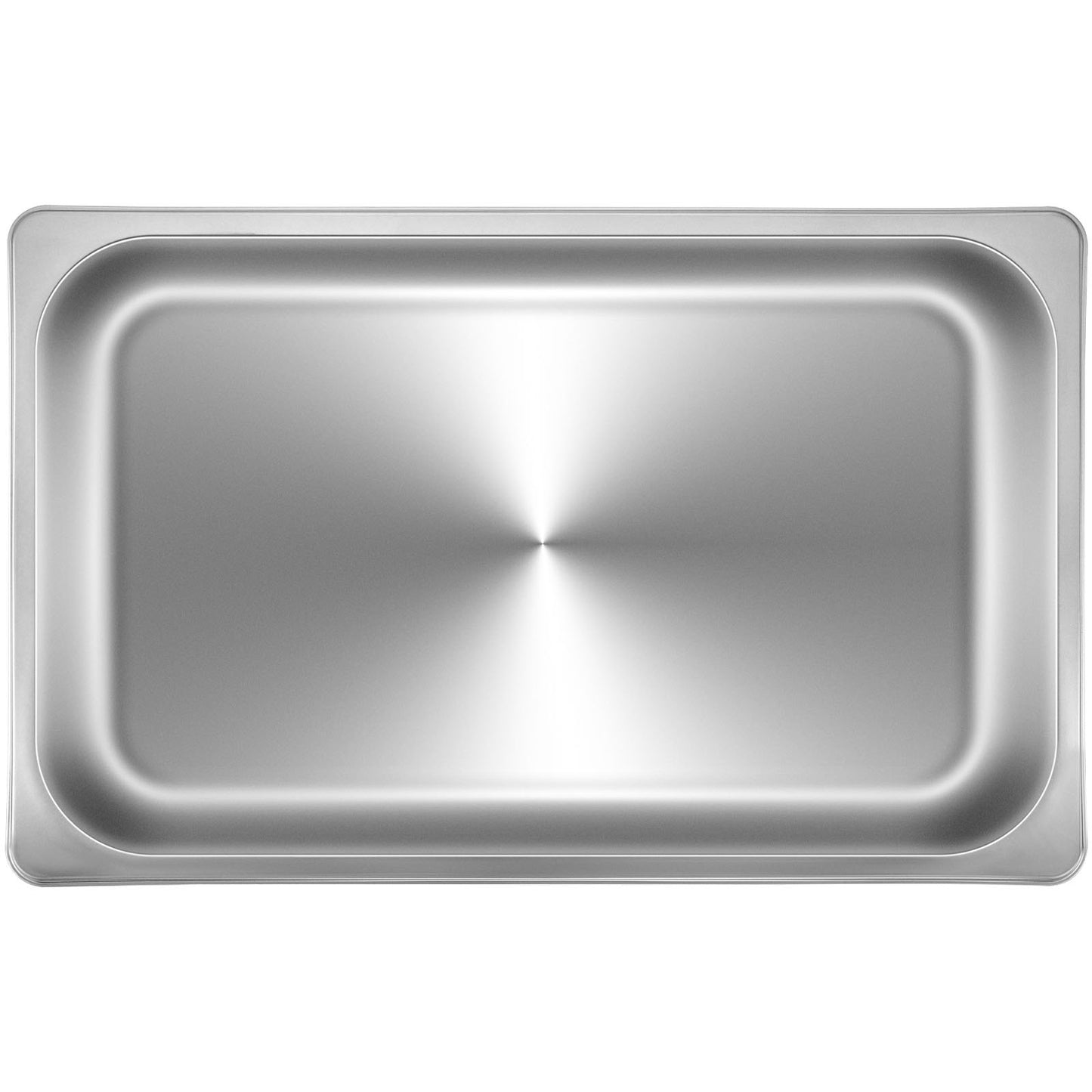 6er-Pack Dampfgarer-Pfannen 20,9 x 12,8 x 2,6 Zoll Tiefe Dampfgarer-Pfanne Volle Größe 8,5 L Edelstahl Tiefer Lebensmittelbehälter Ofenblech Hotel-Pfannen Anti-Stau Dampfgarer-Lebensmittel-Pfanne