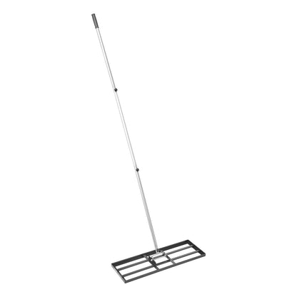 10x30 tum Gräsnivellerande raka 83,9 tum justerbart handtag för Yard Golf Court