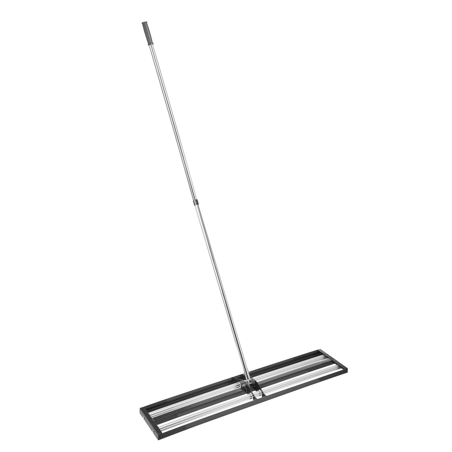48x10 Zoll Nivellierrutsche mit 83,9 Zoll verstellbarem Griff für Gartenrasen
