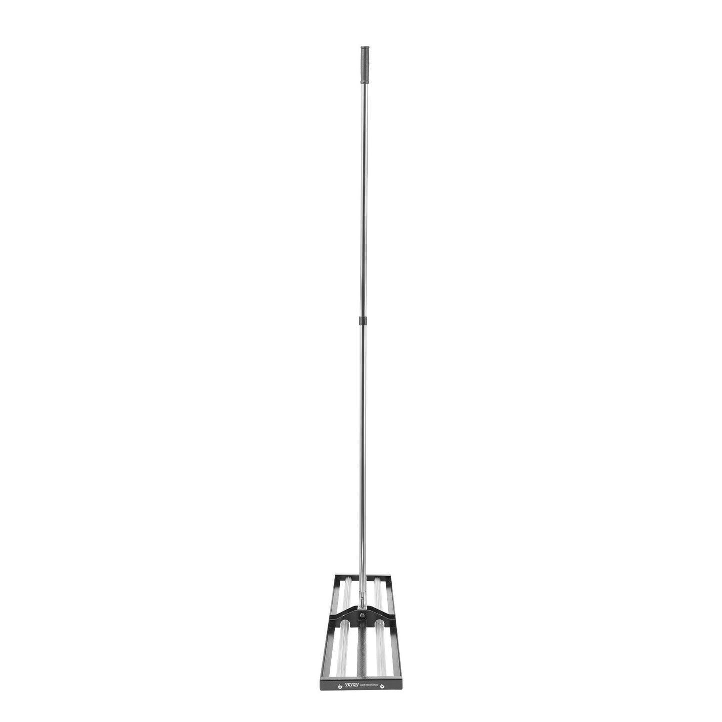 48x10 Zoll Nivellierrutsche mit 83,9 Zoll verstellbarem Griff für Gartenrasen