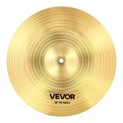 Cymbalpaket 6 delar cymbalset 10 14 16 18 20 tum cymbaler för trummor