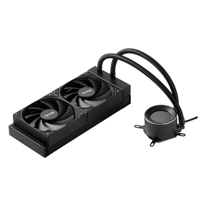 CPU Liquid Cooler AIO CPU Water Cooler with 120mm PWN Fans for Intel AMD